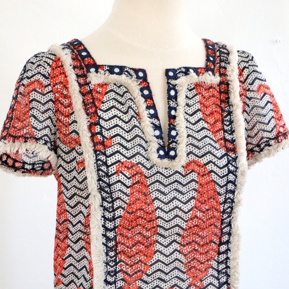Tory Burch Tops - Tory Burch Boho Blouse Size 4